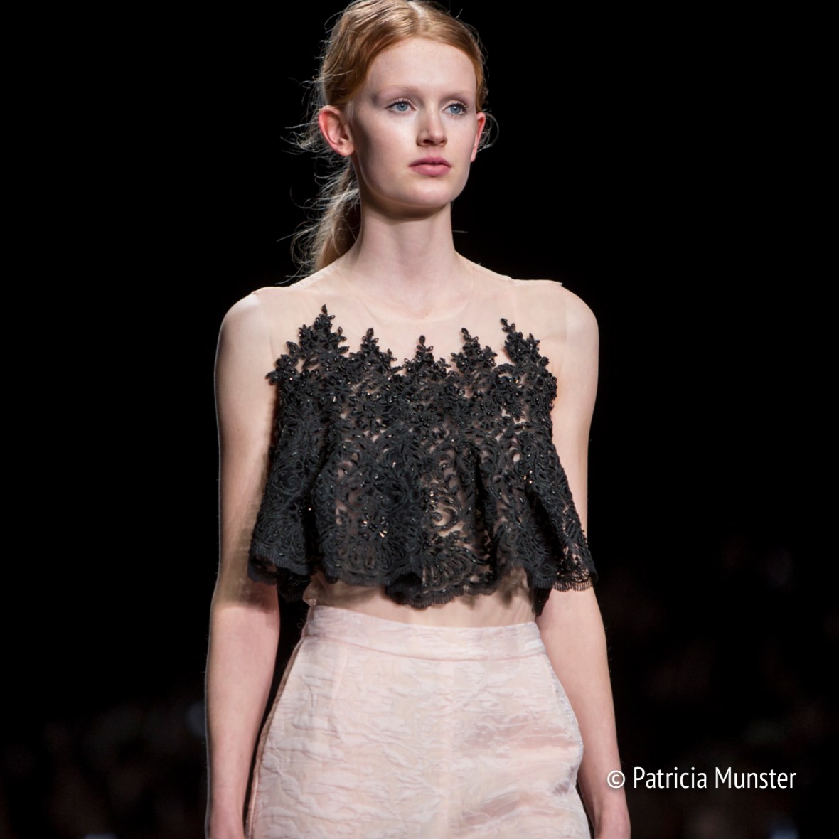 Ala Blanka by Anbasja Blanken - lace top