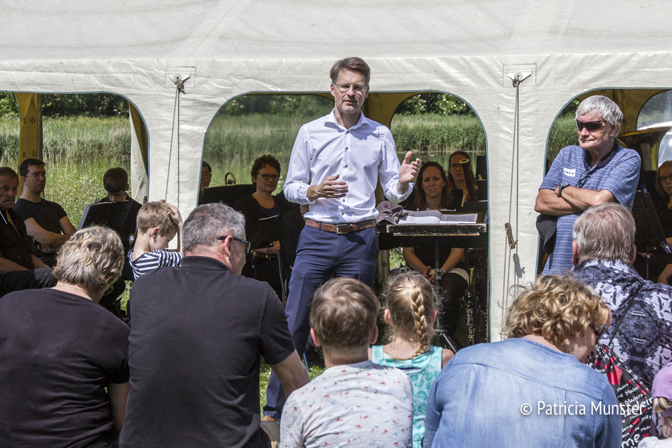 Robin Paalvast opent de zesde Westerparkdag