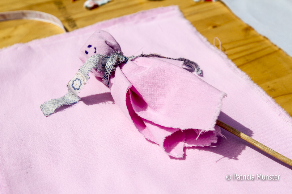 Poppetjes maken op Westerparkdag