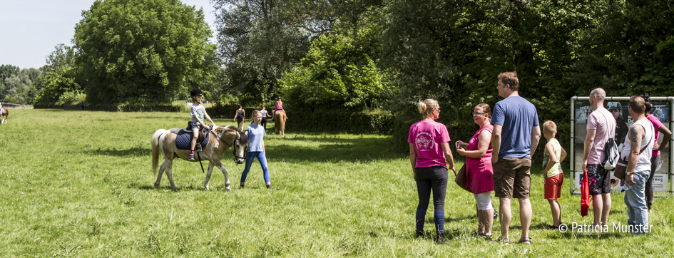 Pony rijden op Westerparkdag Zoetermeer