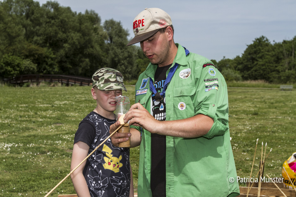 Scouting Impeesa in Westerpark - Marshmallows roosteren