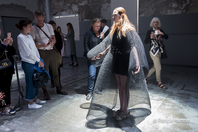 Barbara Langendijk ft. Noon Passama at FashionWeek Amsterdam with audience