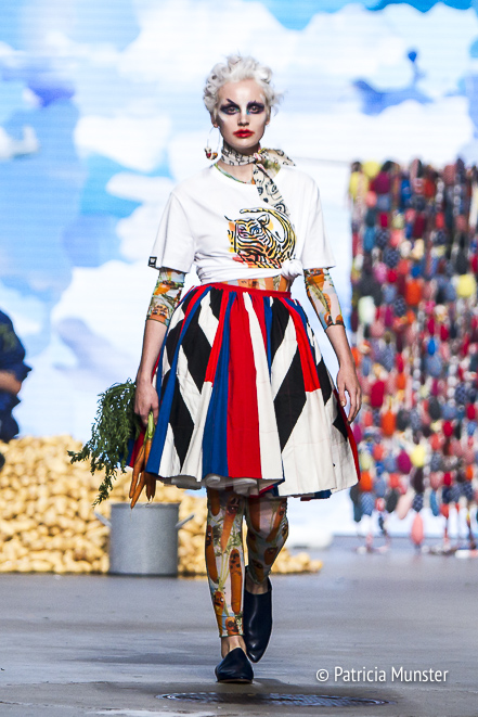 #Iprotecttigers t-shirt designed for WWF by Bas Kosters at Amsterdam Fashion Week