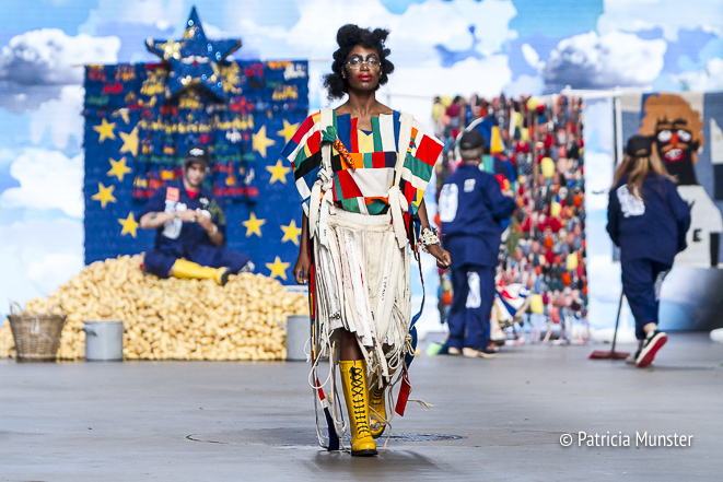 Bas Kosters 'My paper crown' at Amsterdam Fashion Week