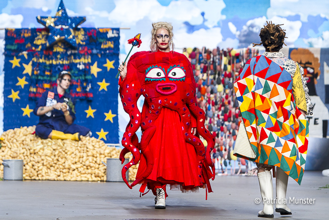 Bas Kosters 'My paper crown' at Amsterdam Fashion Week