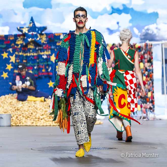 Bas Kosters 'My paper crown' at Amsterdam Fashion Week