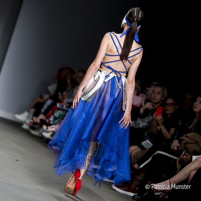 Runway show of Maaike van den Abbeele at Amsterdam Fashion Week