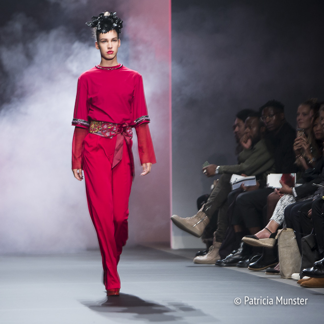 Merel van Glabbeek 'Flame' at Amsterdam Fashion Week