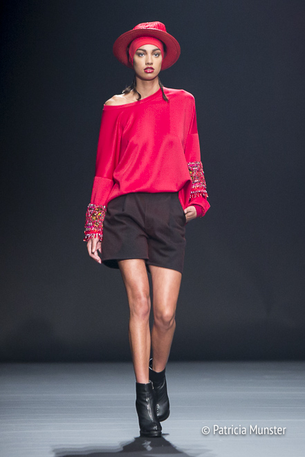 Merel van Glabbeek 'Flame' at Amsterdam Fashion Week