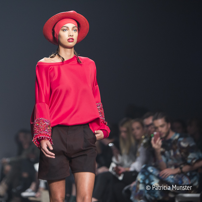 Merel van Glabbeek 'Flame' at Amsterdam Fashion Week