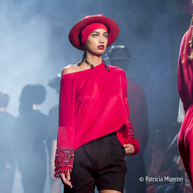 Merel van Glabbeek 'Flame' at Amsterdam Fashion Week