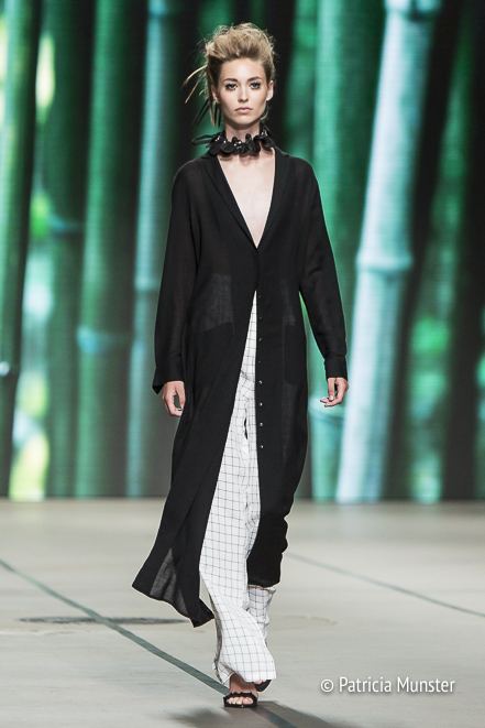 Tony Cohen SS18 Black and white at Amsterdam Fashion Week